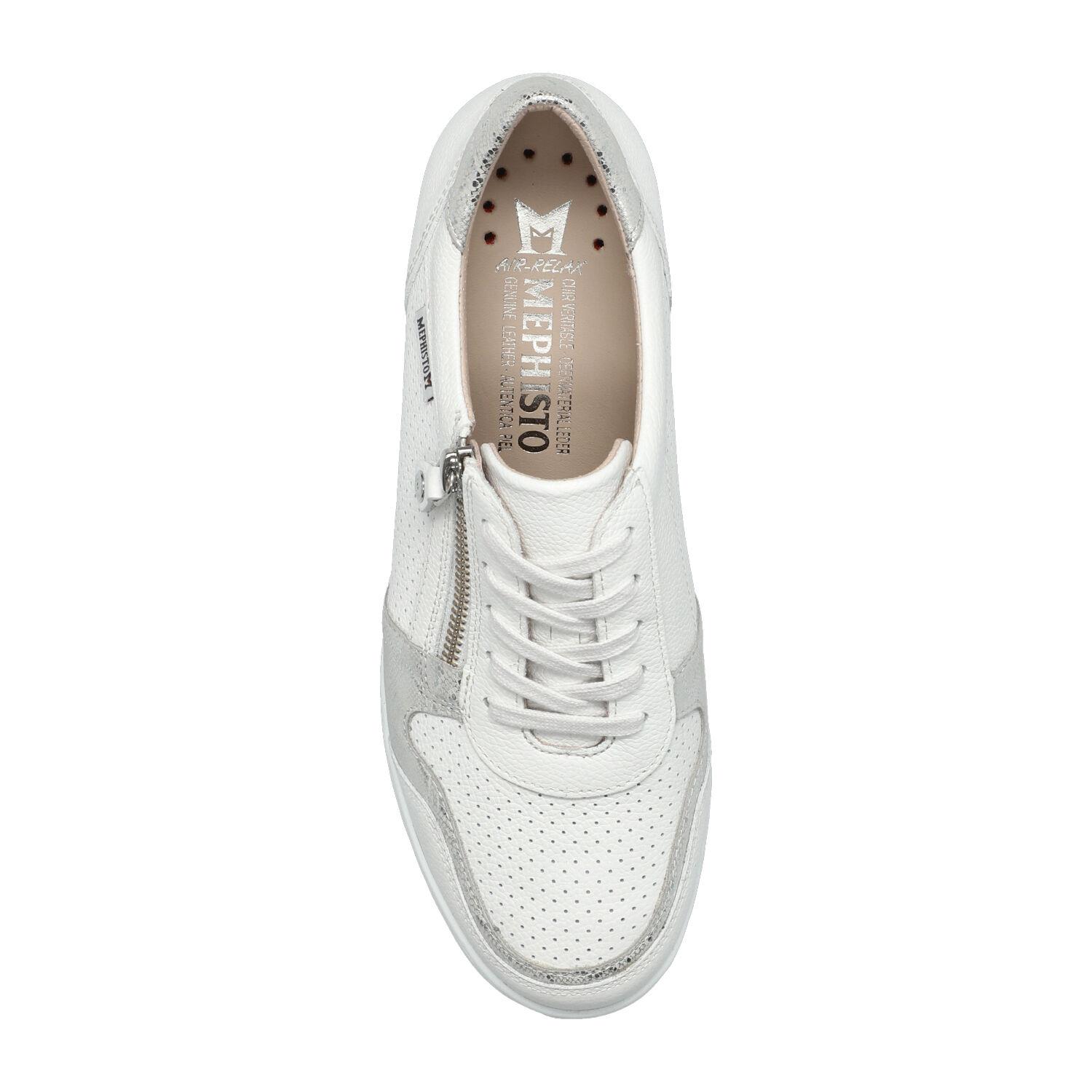 lacets femme modèle Iasmina perf blanc - Mephisto